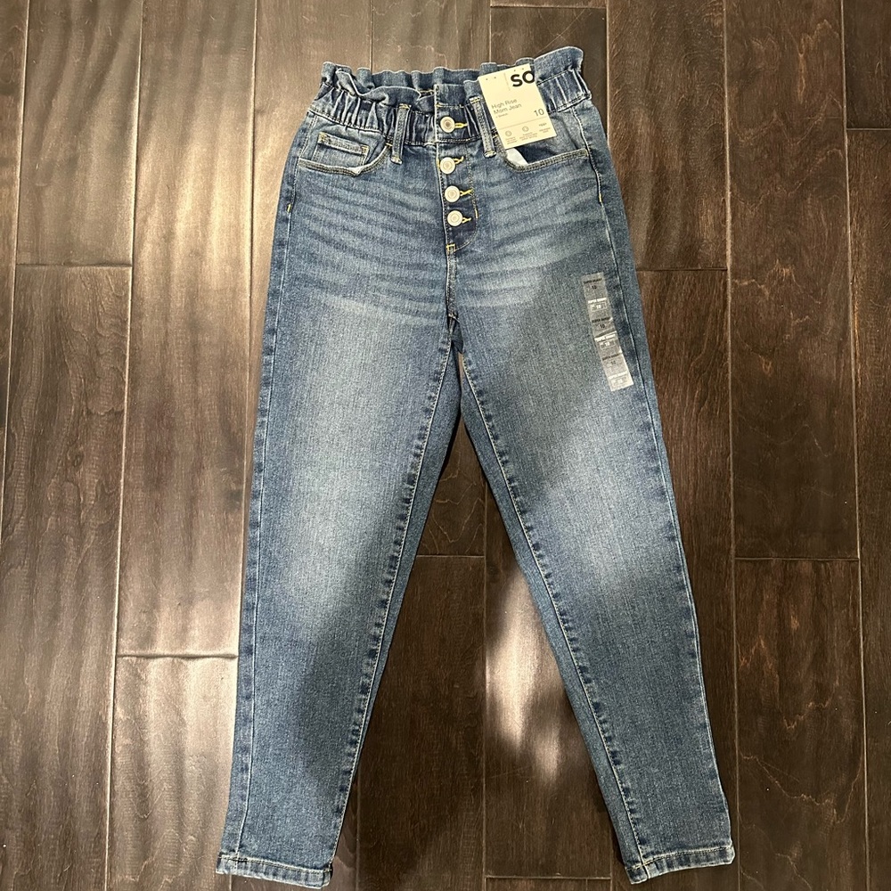 High rise jeans